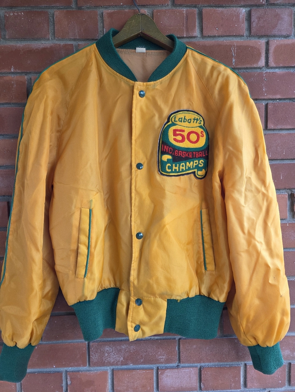 MUSEUM GRADE: Vintage Labatt’s 50 Brewery Employee Championship Jacket - London,